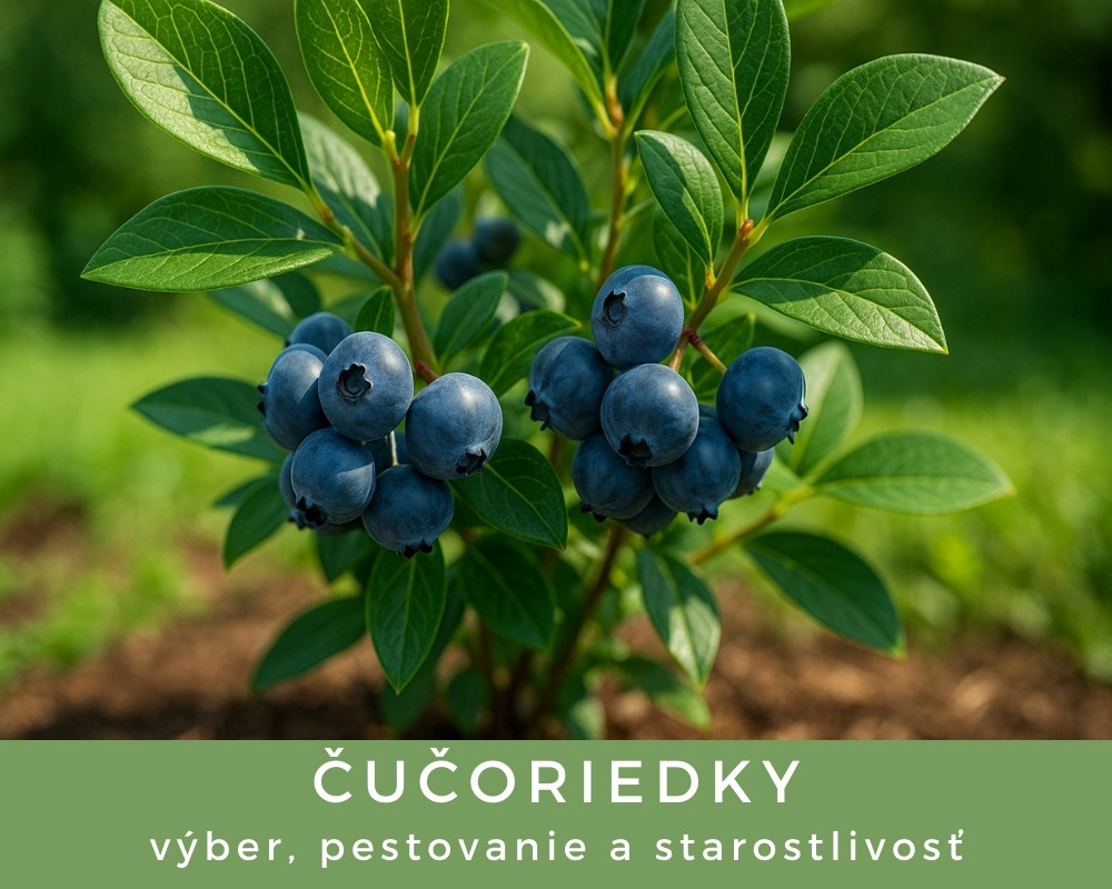 Čučoriedky - výber, pestovanie a starostlivosť