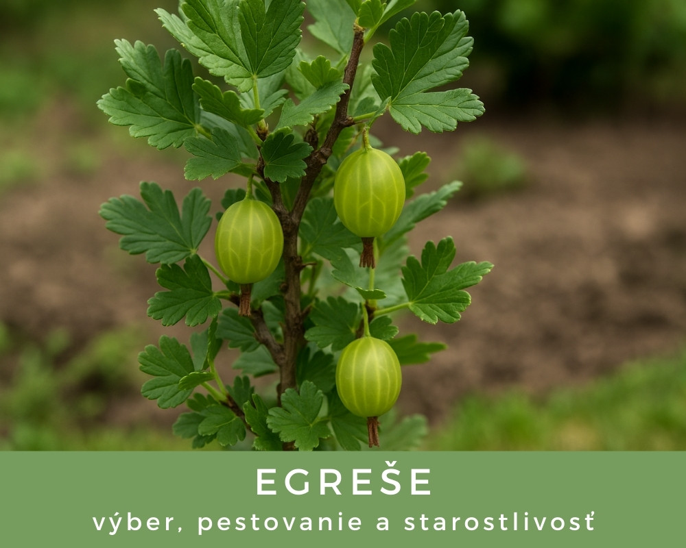 Egreše - výber, pestovanie a starostlivosť