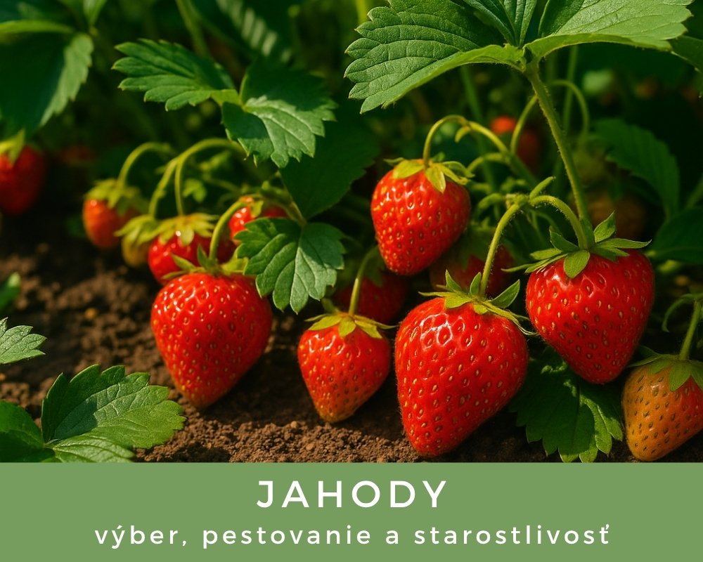 Jahody - výber, pestovanie a starostlivosť