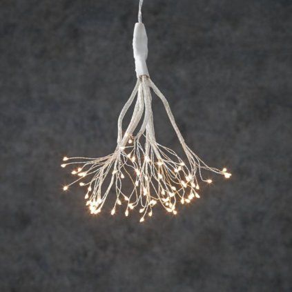 ZÁVESNÁ DEKORÁCIA (80 LED - TEPLÁ BIELA)
