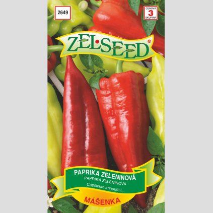 Zelseed semena paprika masenka 1