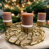 VIANOČNÁ DEKORÁCIA - ZLATÝ ADVENTNÝ VENIEC